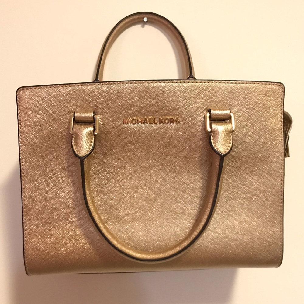 Michael Kors Gold Purse
